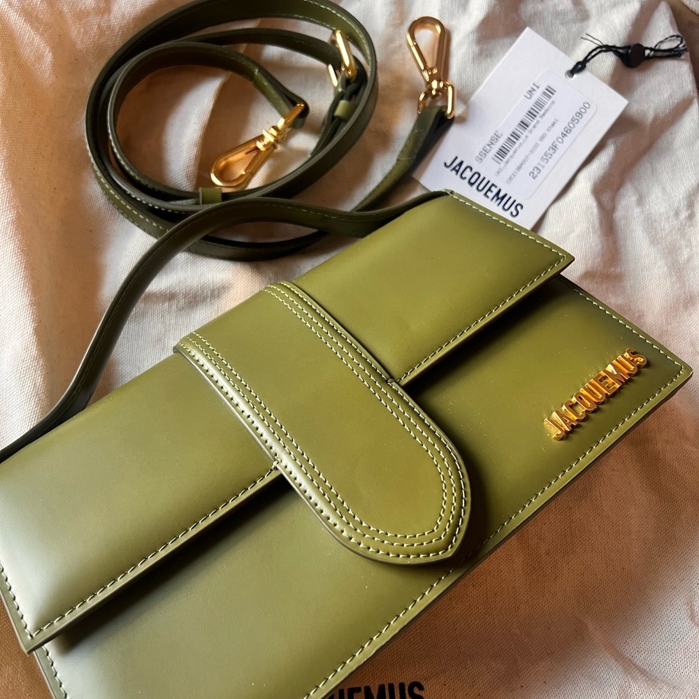 Jacquemus Le Grand Bambino Bag in Khaki
